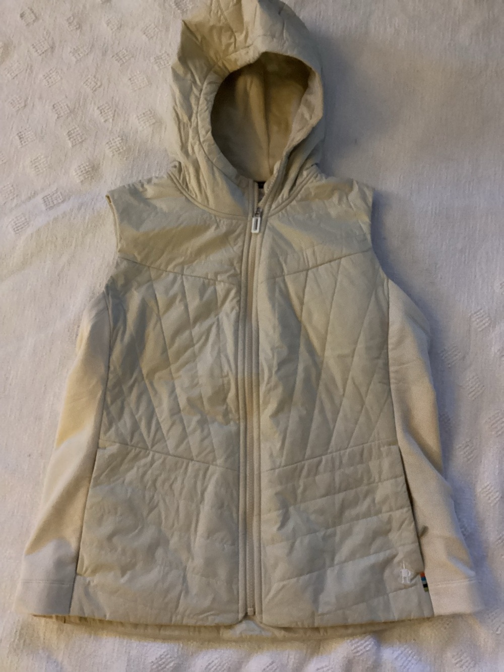 Smartwool Smartloft Vest Women's-Cream color-SZ XL
D2